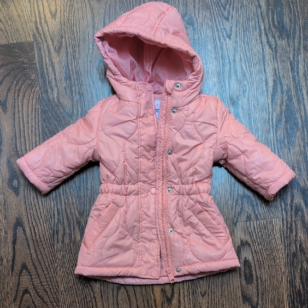 Urban Republic Baby Pink Quilted Puffer Jacket